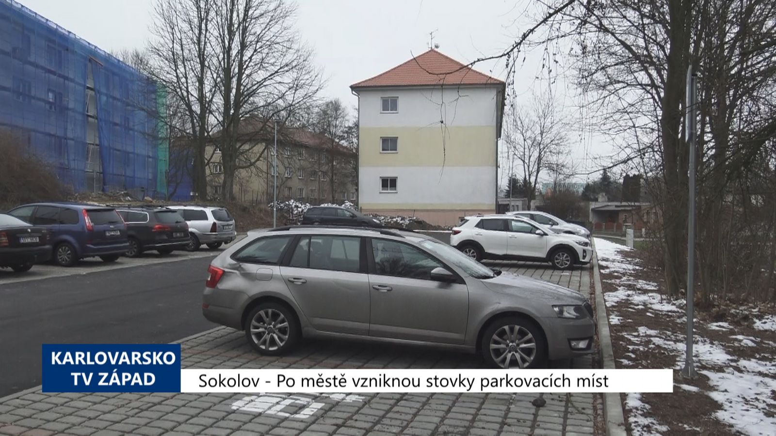Sokolov: Po městě vzniknou stovky parkovacích míst (TV Západ)