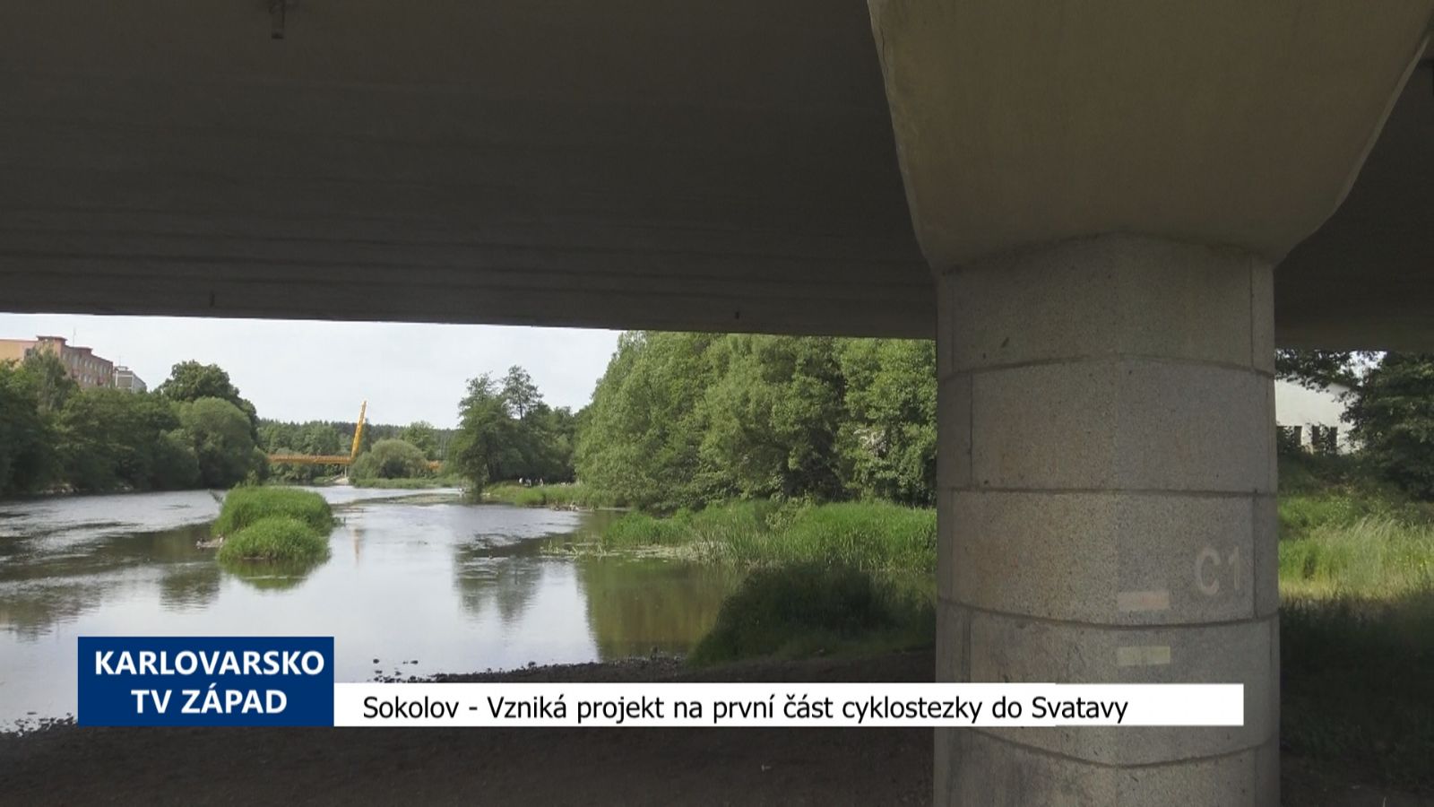 Sokolov: Vzniká projekt na první část cyklostezky do Svatavy (TV Západ)