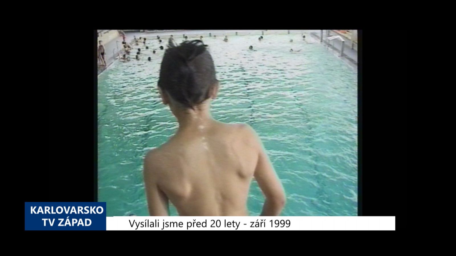 1999 – Cheb: Do oprav plaveckého bazénu šel milion korun (TV Západ)