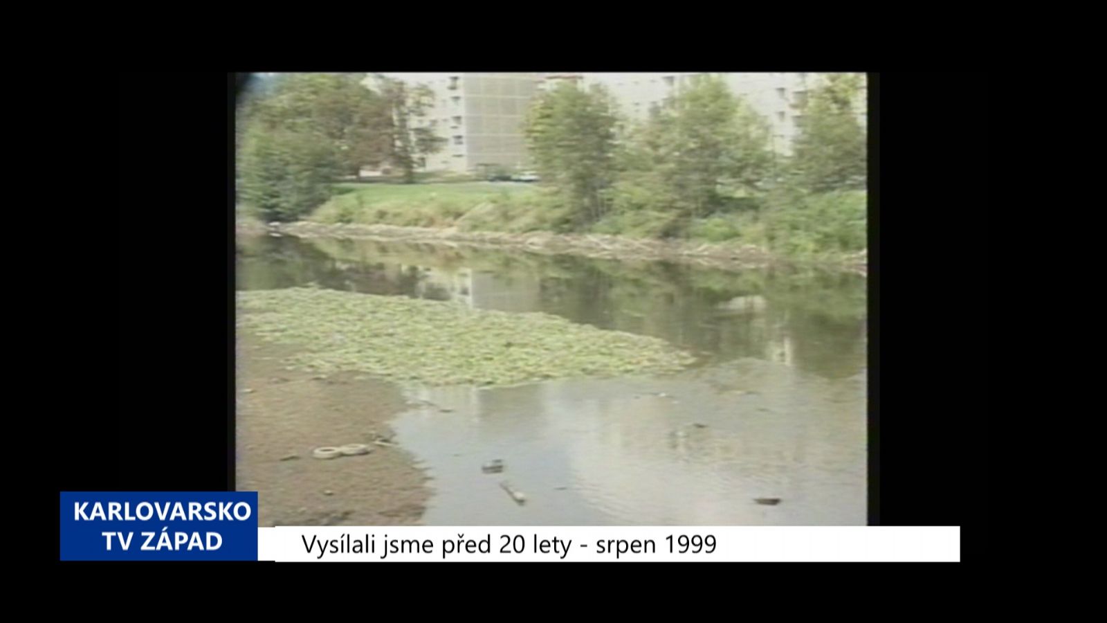1999 – Cheb: Pyrotechnici kontrolovali jez na Zlatém vrchu (TV Západ)