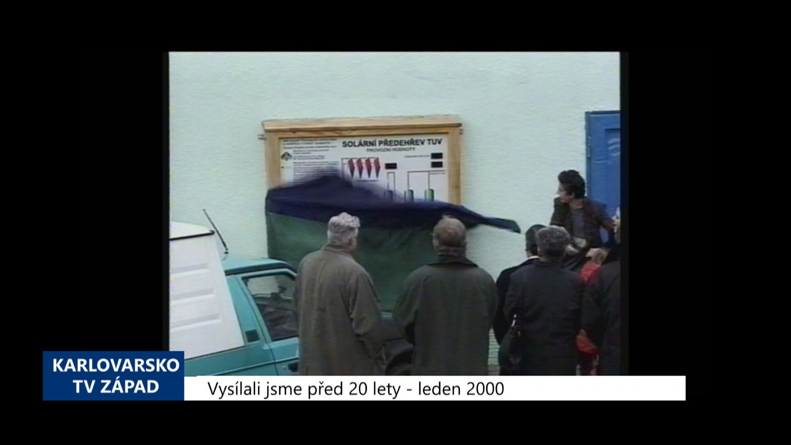 2000 – Cheb: Byl ukončen mezinárodní projekt za 450 milionů (TV Západ)