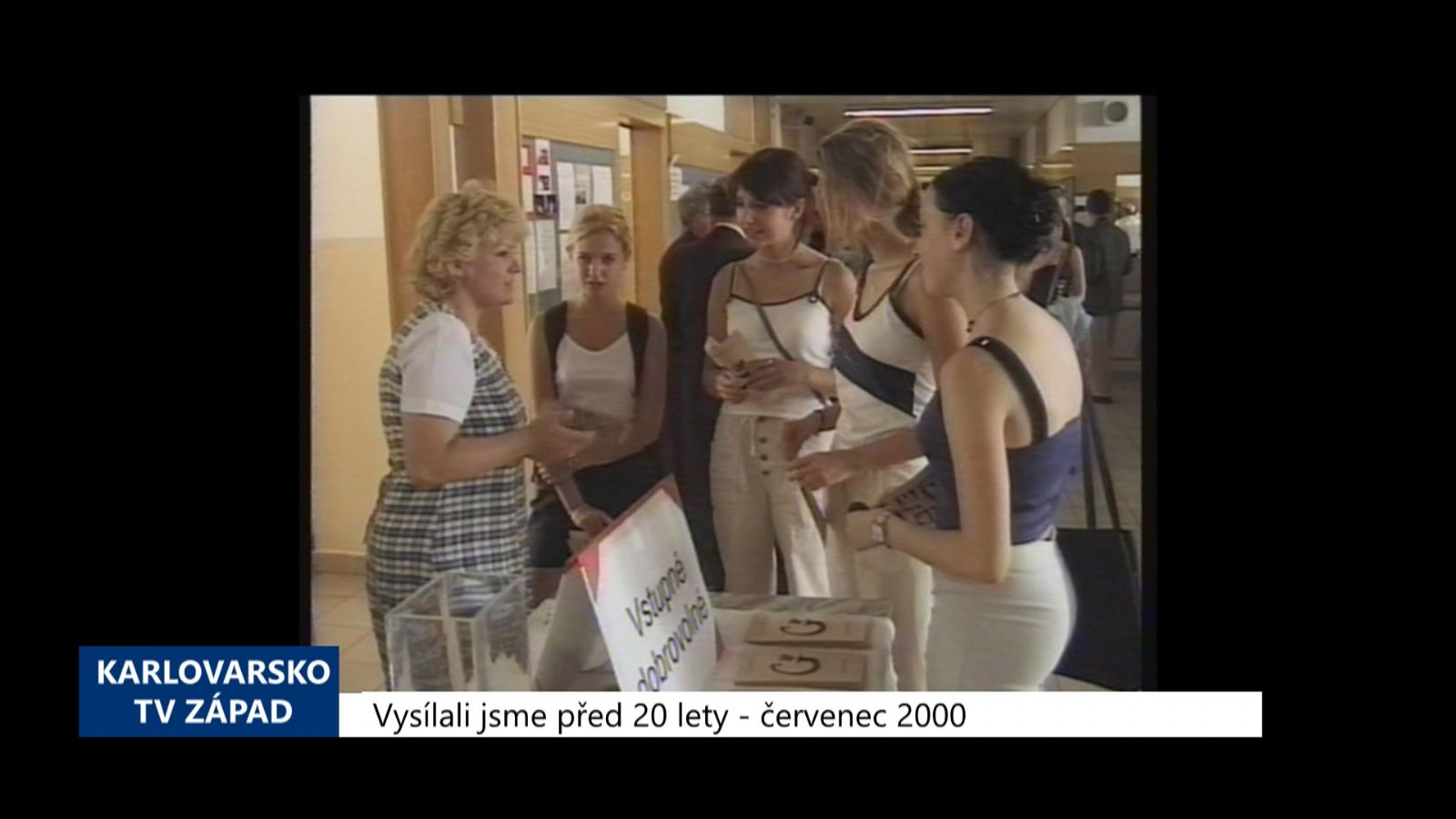 2000 – Cheb: Gymnázium slavilo 700 let vzdělanosti města (TV Západ)