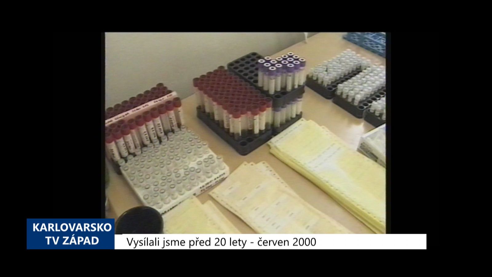 2000 – Cheb: Lékaři z IKEMu zjišťují rizika vzniku cévních onemocnění (TV Západ) 