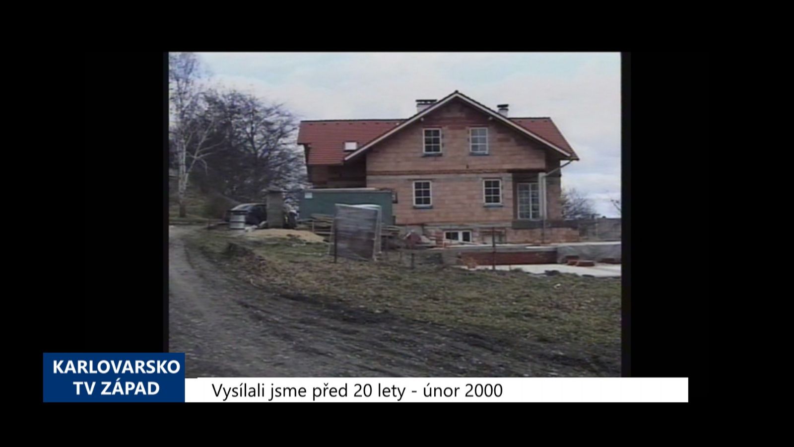 2000 – Cheb: Město na výstavbu bytů vyčlenilo 8 milionů (TV Západ)