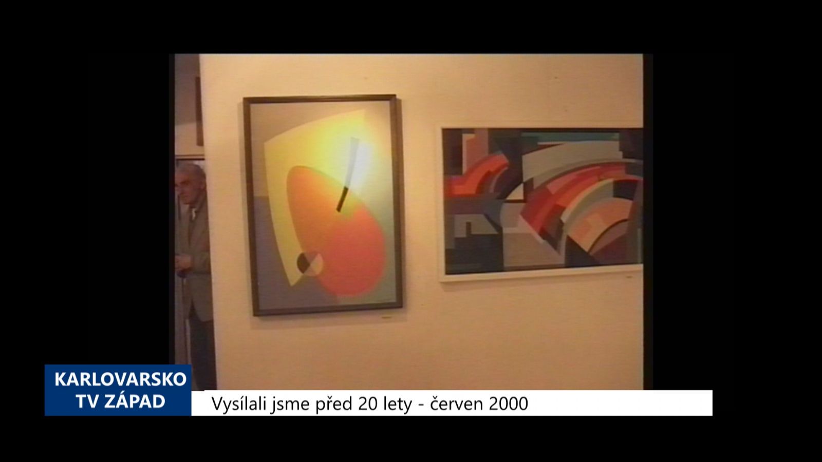 2000 – Cheb: V Galerii Růžový kopeček je k vidění ruská avantgarda (TV Západ)