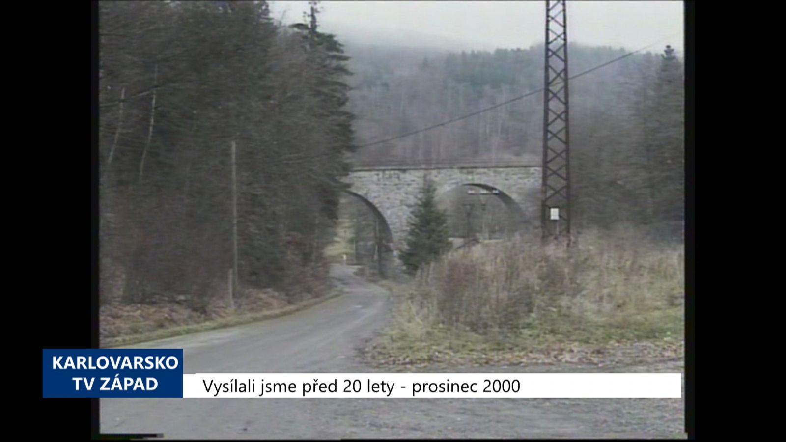 2000 – Údolí: Mladý muž skokem z mostu ukončil svůj život (TV Západ)