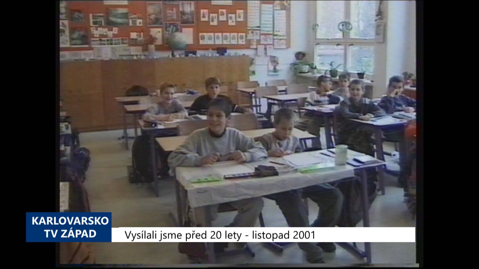 2001 – Cheb: Policie připravila výtvarnou a vědomostní soutěž pro děti (TV Západ)