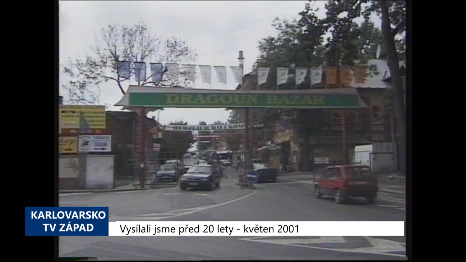 2001 – Cheb: Spor ohledně pronájmu Dragounu pokračuje (TV Západ)