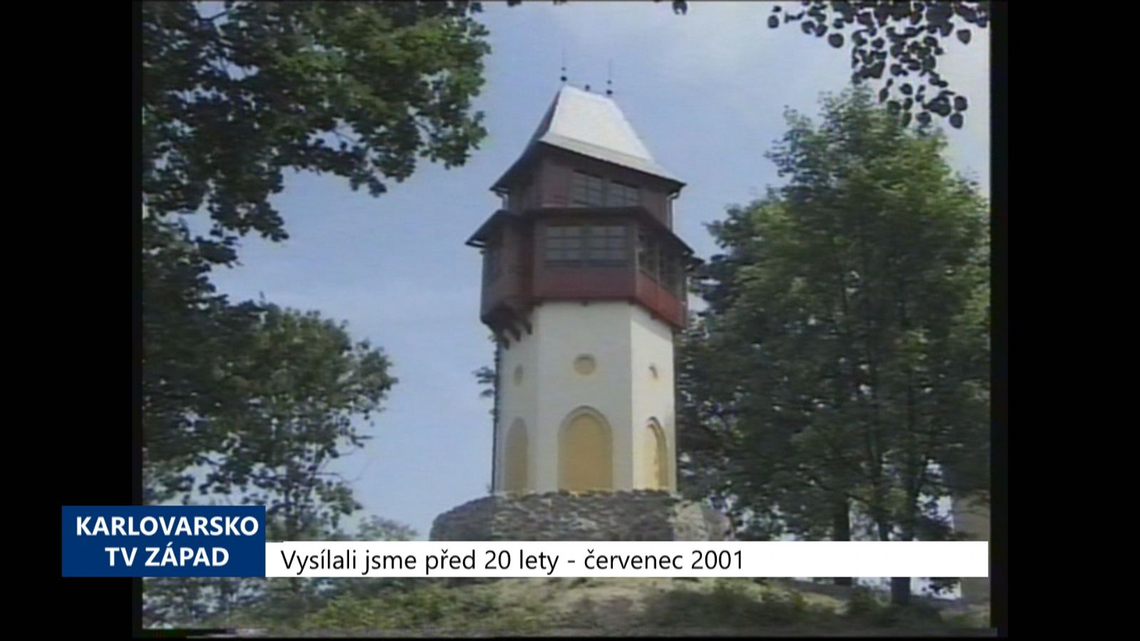 2001 – Sokolov: Klíče od rozhledny nebudou již u správce hřbitova (TV Západ)