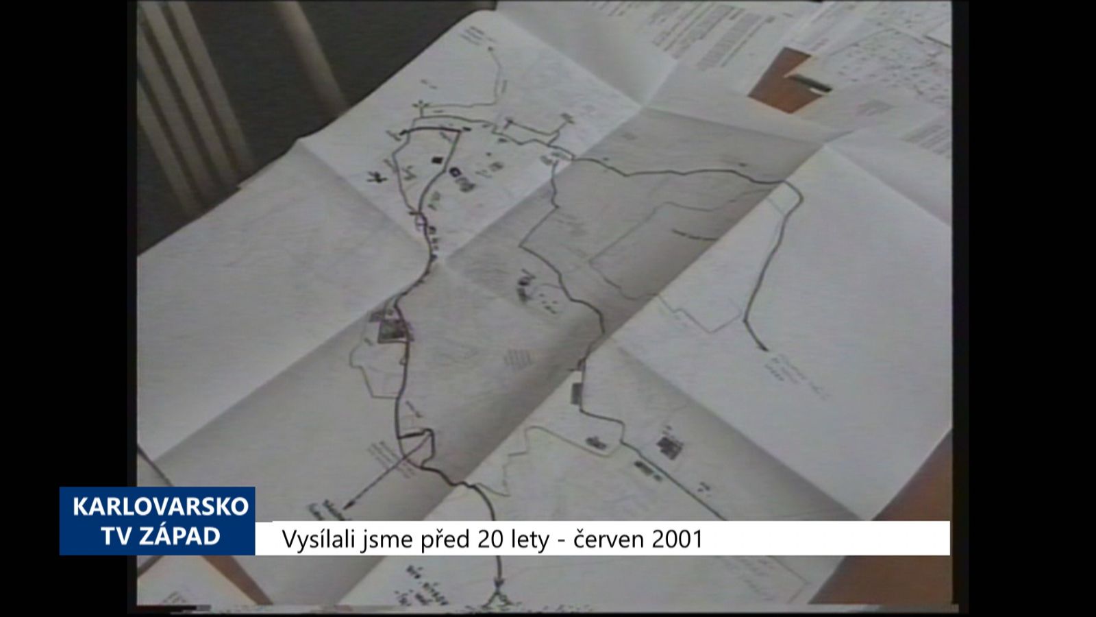 2001 – Sokolov: Letos bude zprovozněn první úsek cyklostezky (TV Západ)