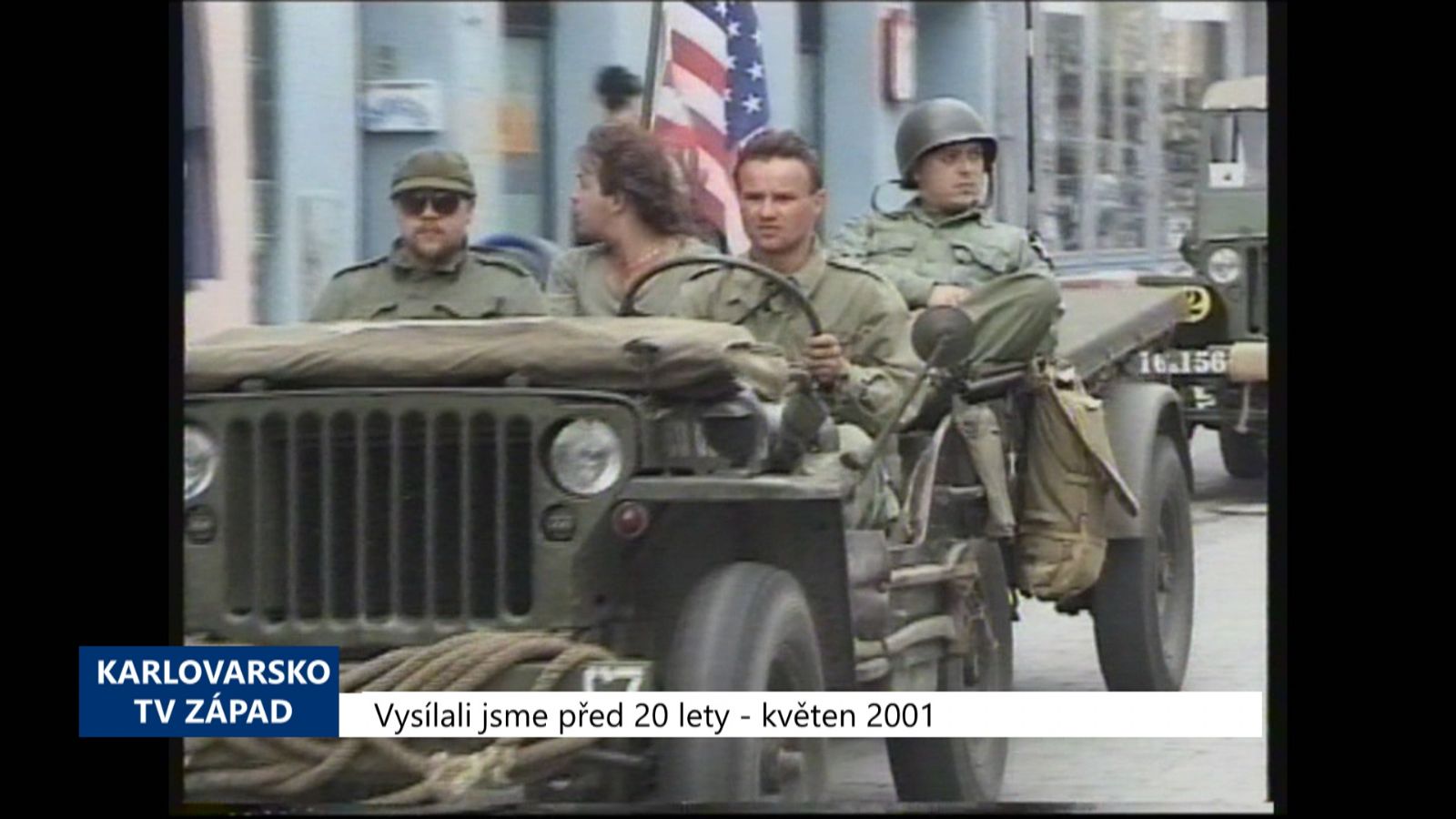 2001 – Sokolov: Městem projela historická vojenská technika (TV Západ)