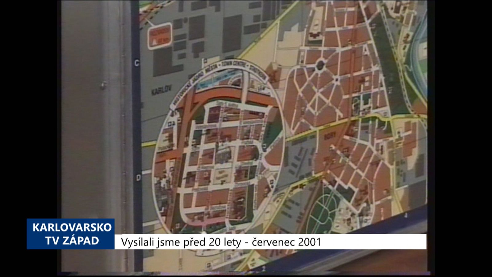 2001 – Sokolov: Městem vás provede zvukový orientační panel (TV západ)