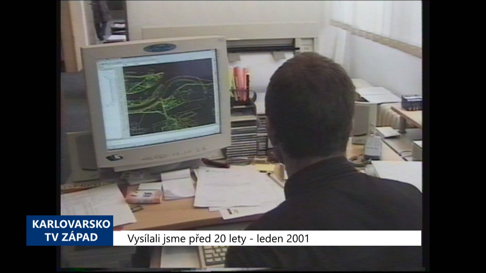 2001 – Sokolov: Město bude mít digitální technickou mapu (TV Západ)