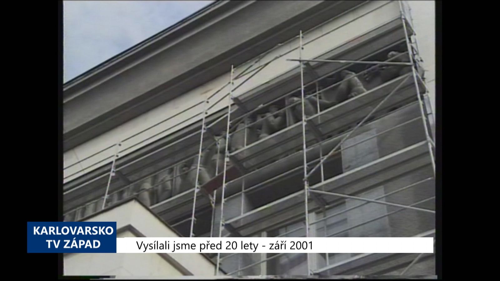 2001 – Sokolov: Renovace reliéfu vyjde na 200 tisíc (TV Západ)