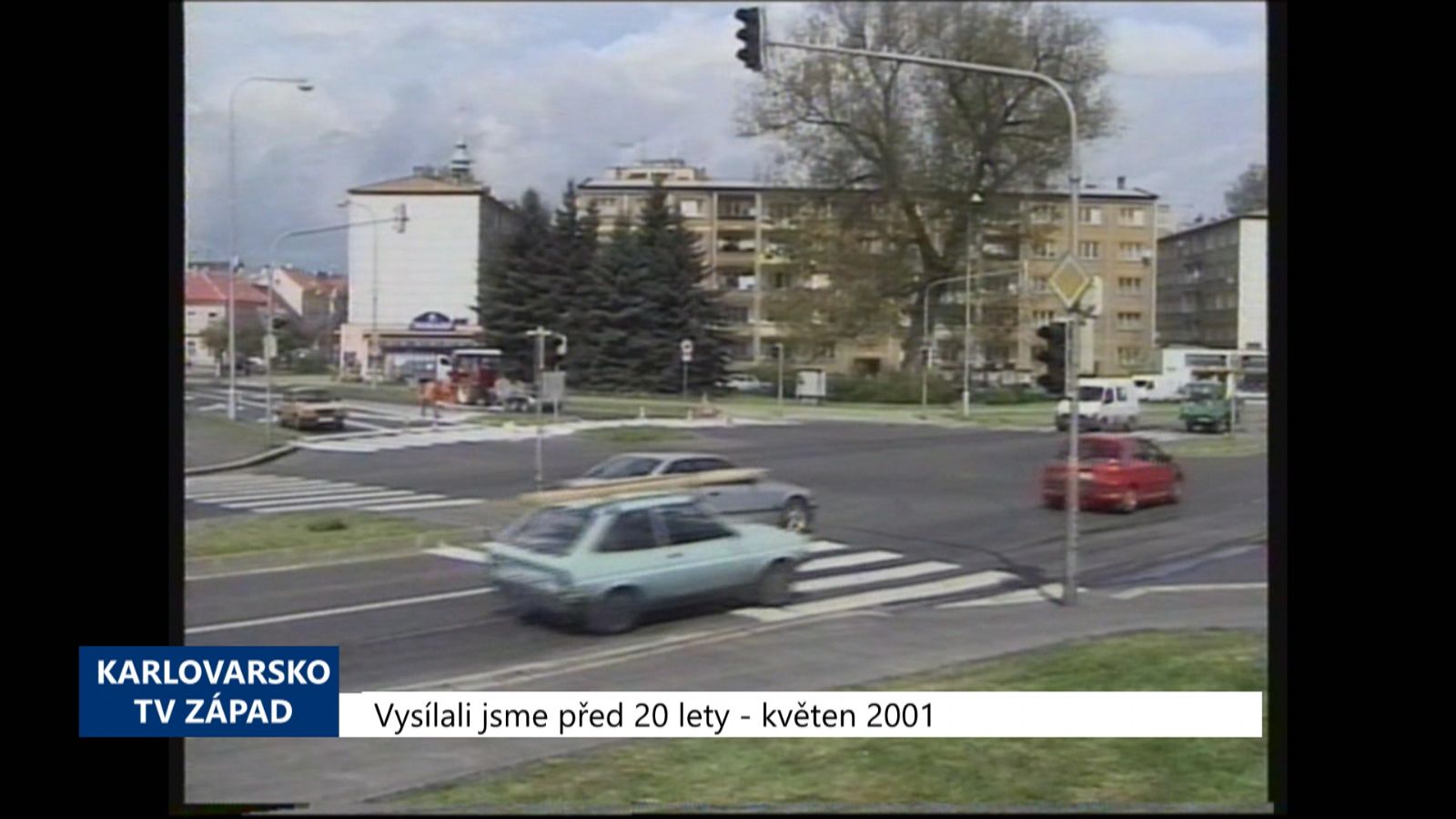 2001 – Sokolov: Výstavba kruhových objezdů se odkládá (TV Západ) 