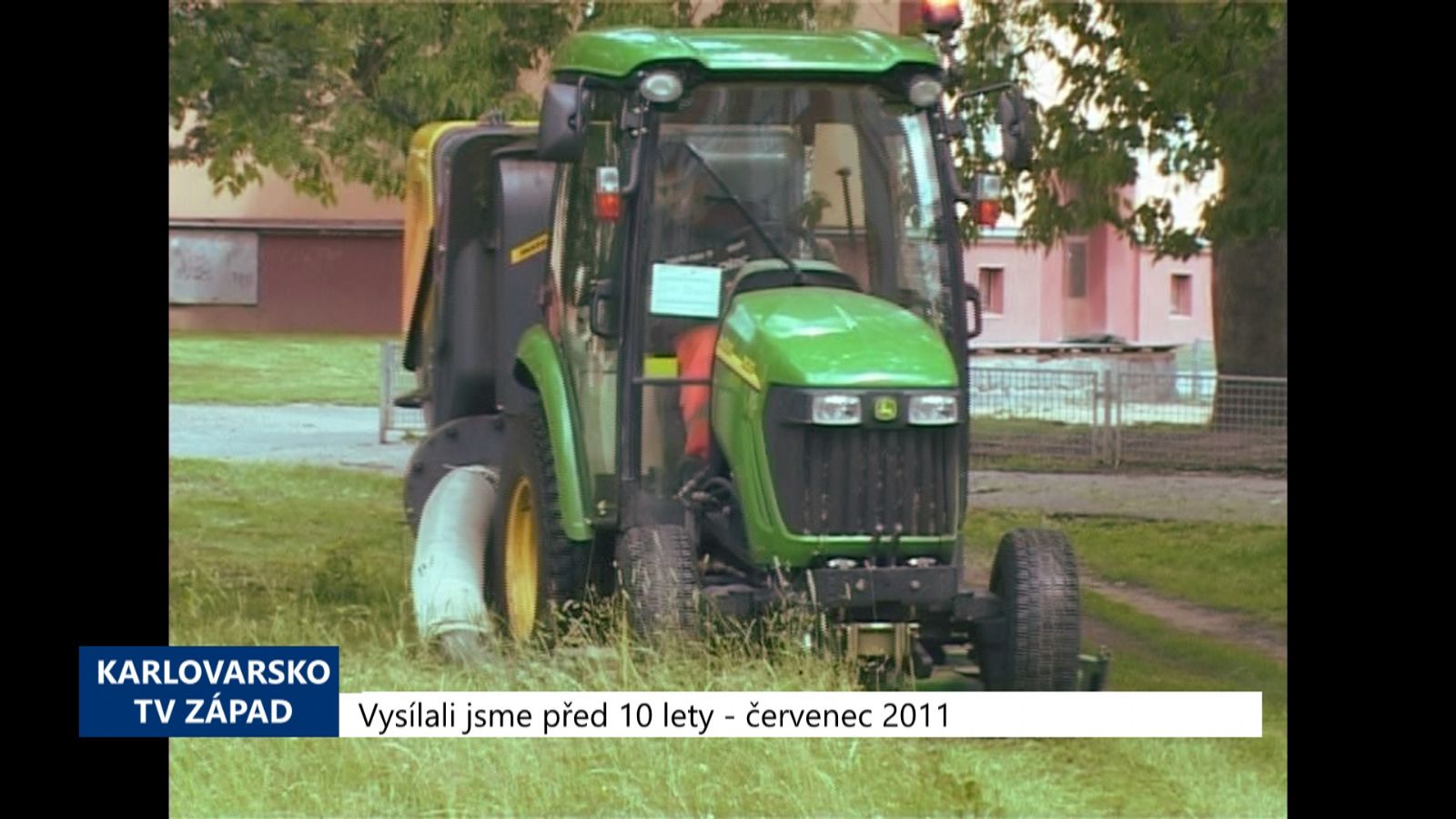 2011 – Cheb: CHETES bude kompostovat posekanou zeleň (4410) (TV Západ)