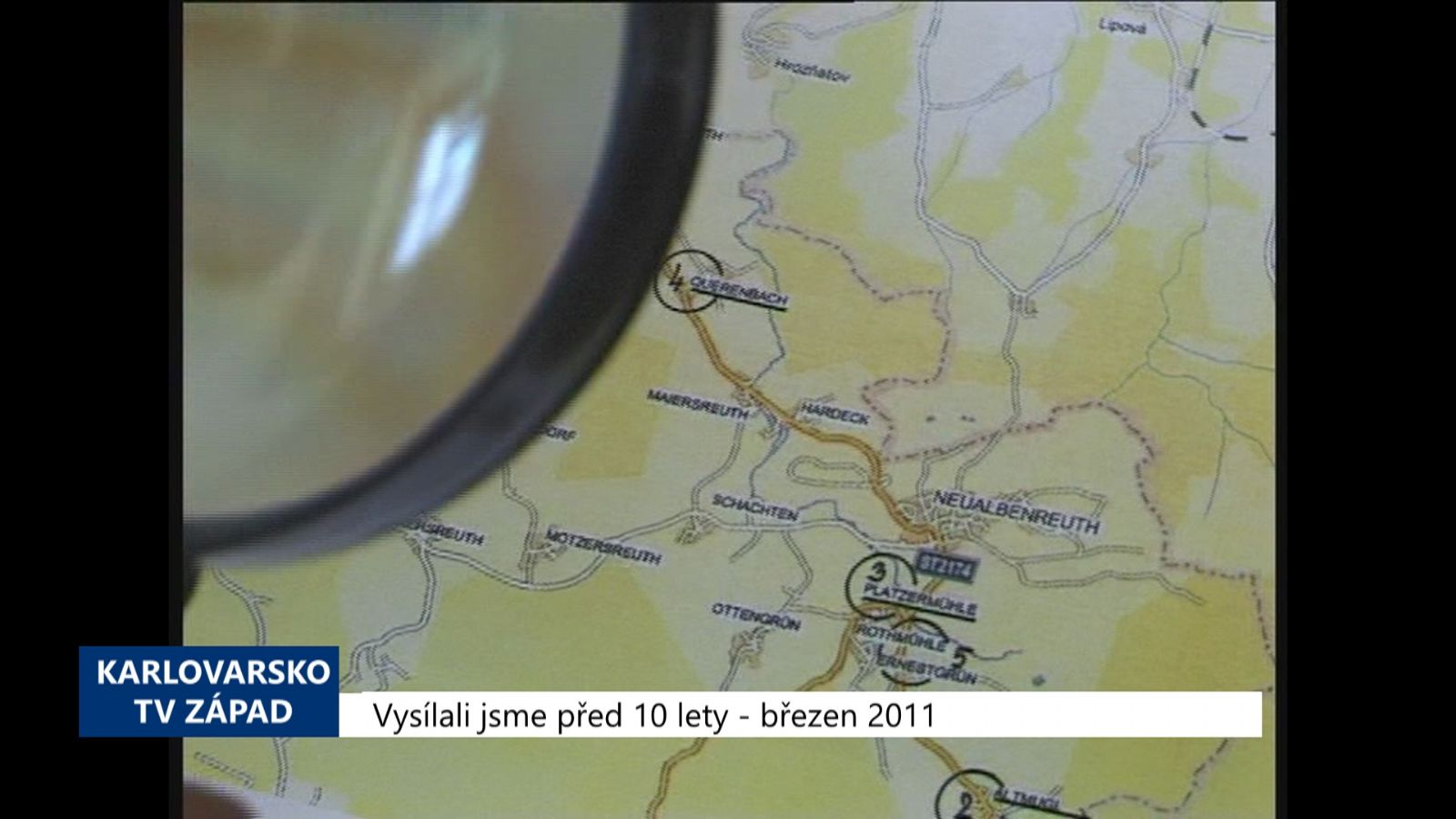 2011 – Cheb: Spor o lesy v Německu se komplikuje (4316) (TV Západ)