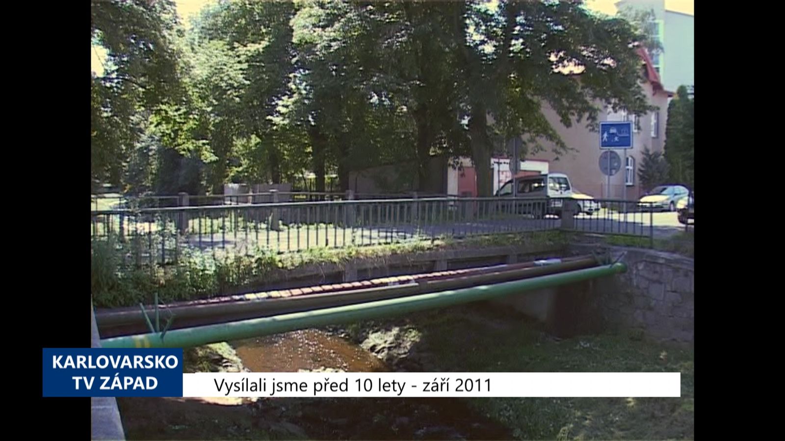 2011 – Sokolov: Chystá se sanace mostku u ISŠTE (4475) (TV Západ)