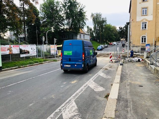 Cheb: Křižovatka ulic Pivovarská - Wolkerova je otevřena