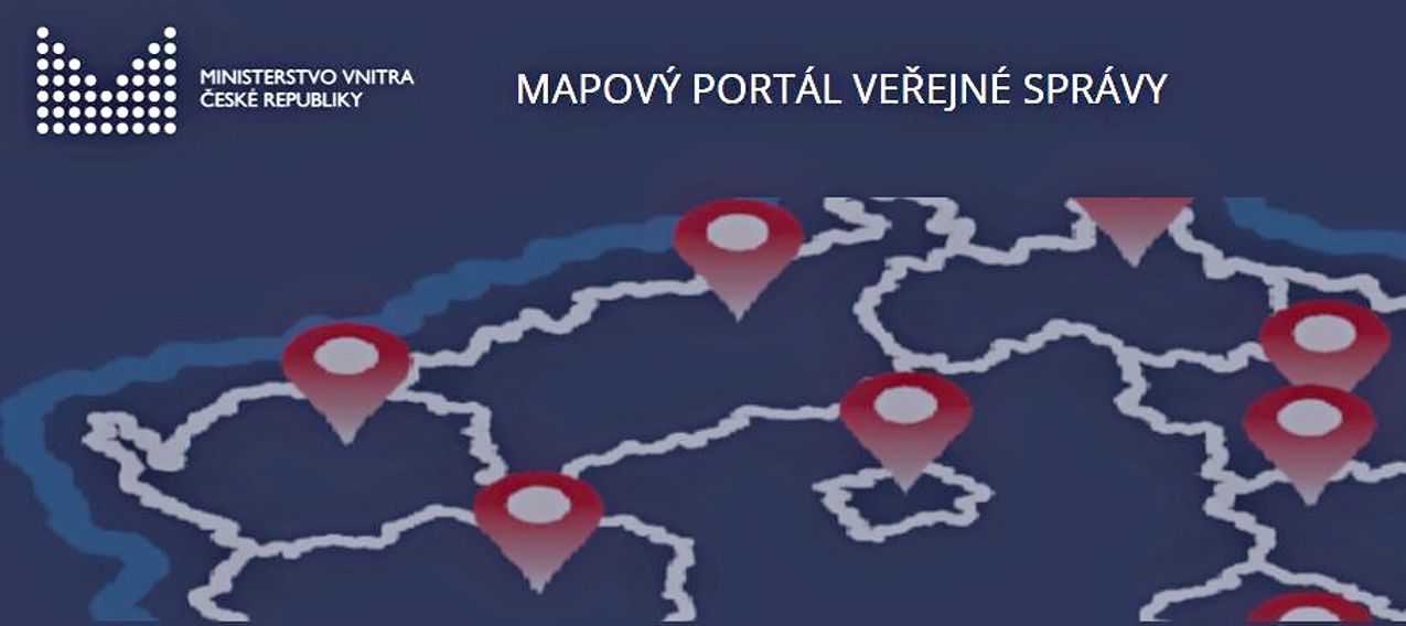 K dispozici je nový mapový portál veřejné správy 