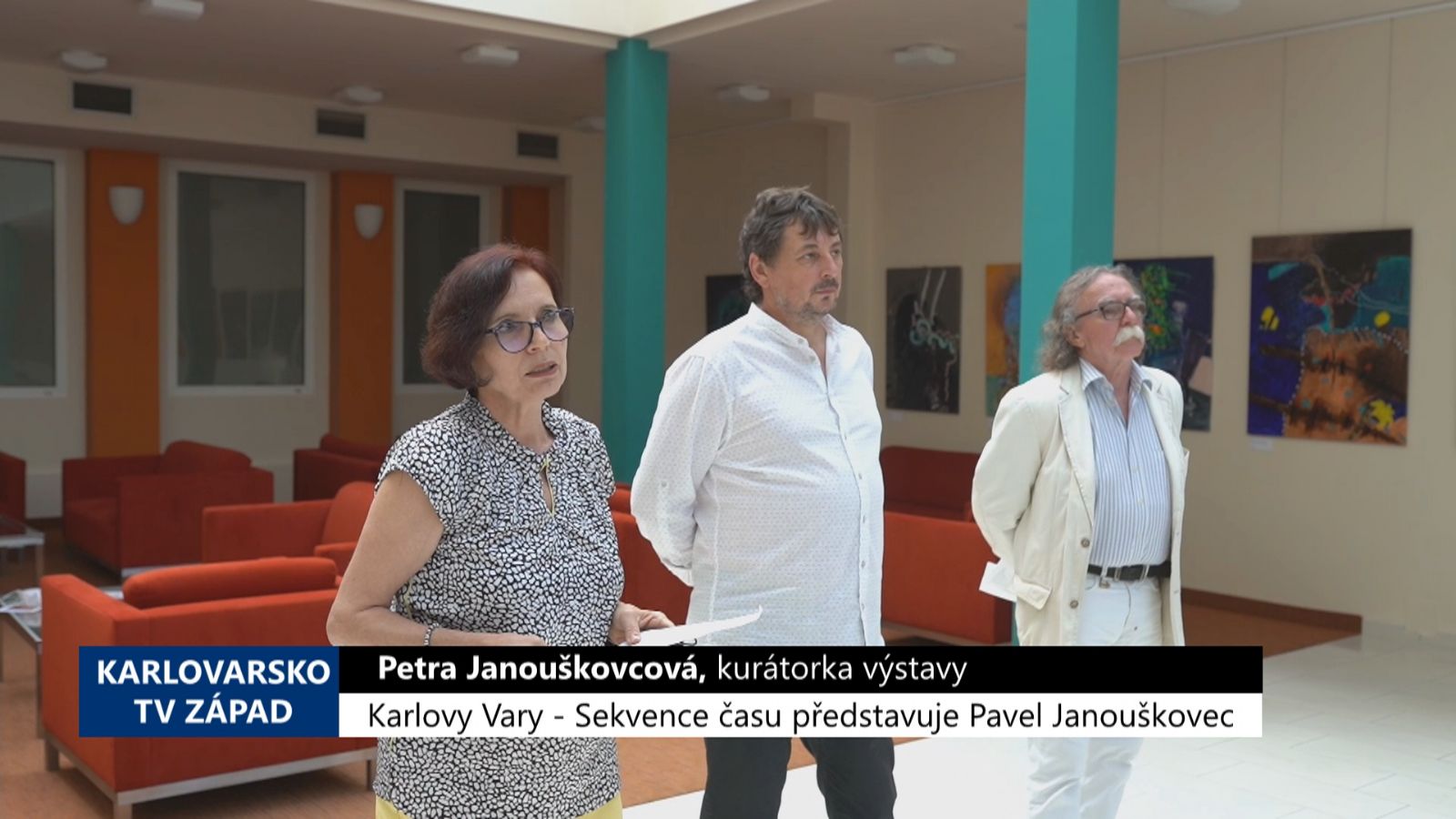 Karlovy Vary: Sekvence času představuje Pavel Janouškovec (TV Západ)