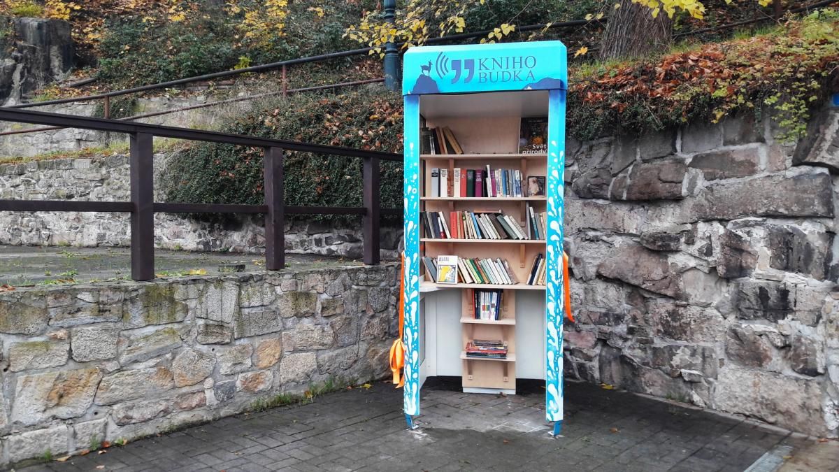Karlovy Vary: Ve městě vyrostla nová knihobudka