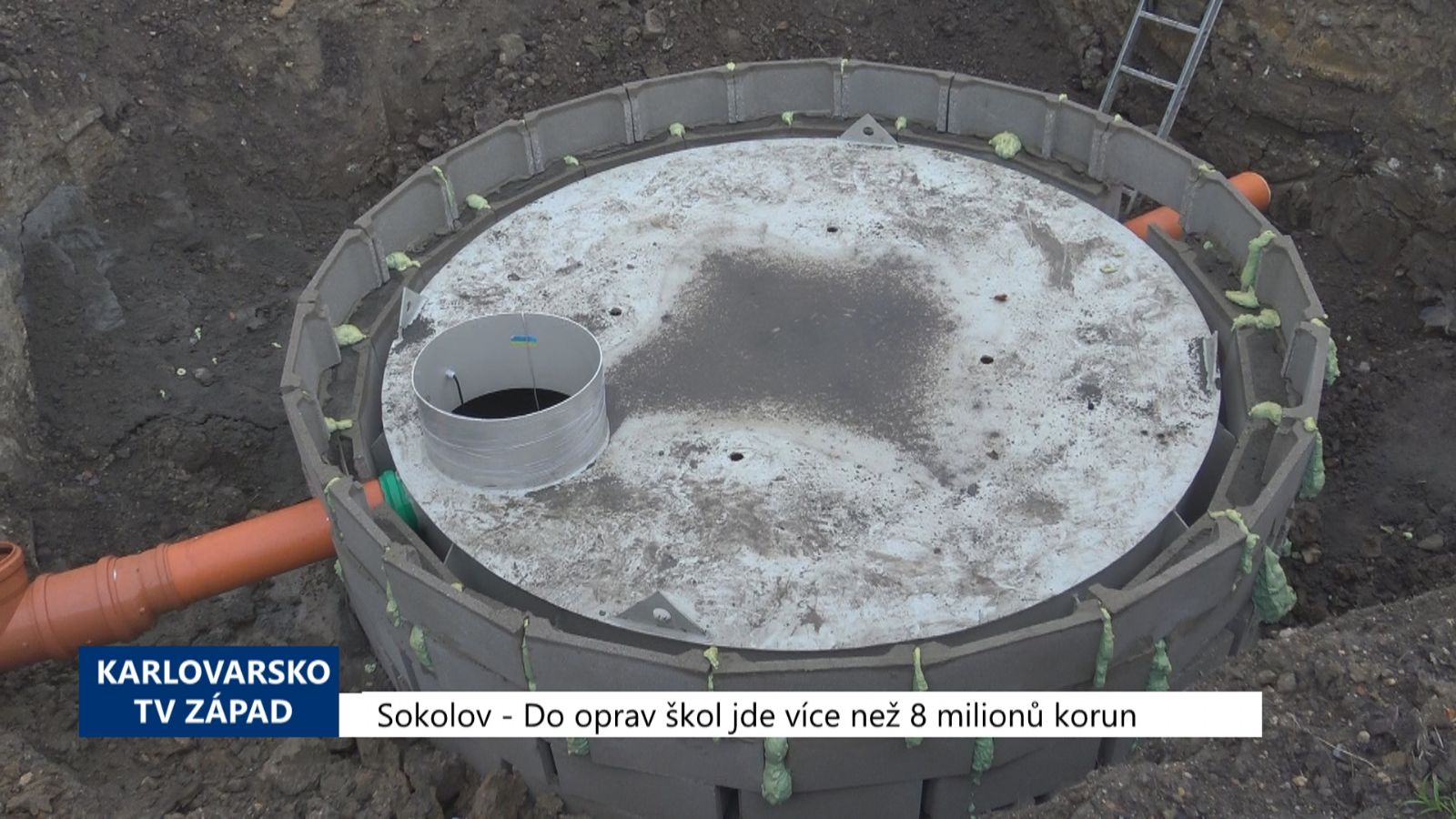 Sokolov: Do oprav škol jde více než 8 milionů korun (TV Západ)	