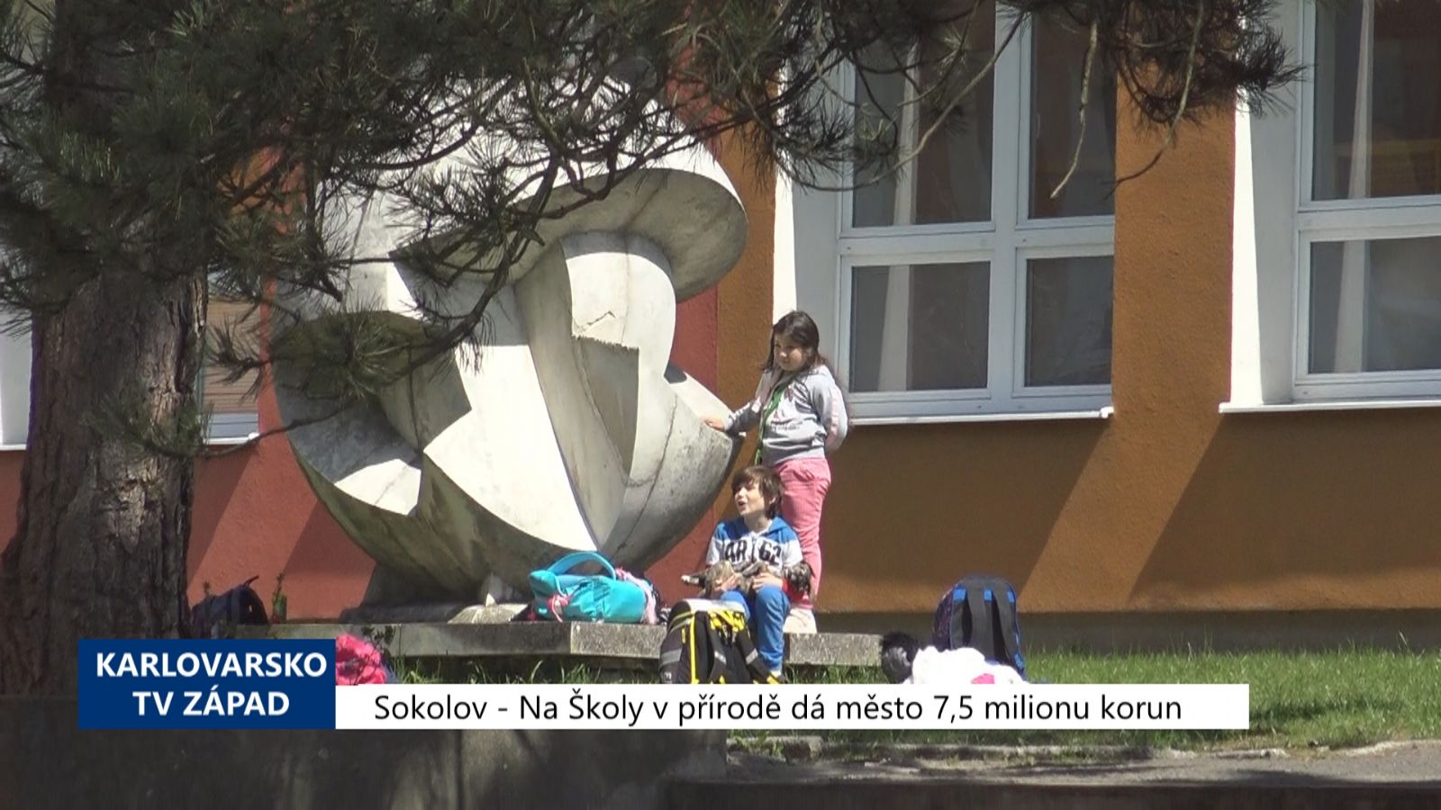 Sokolov: Na Školy v přírodě dá město 7,5 milionu korun (TV Západ)
