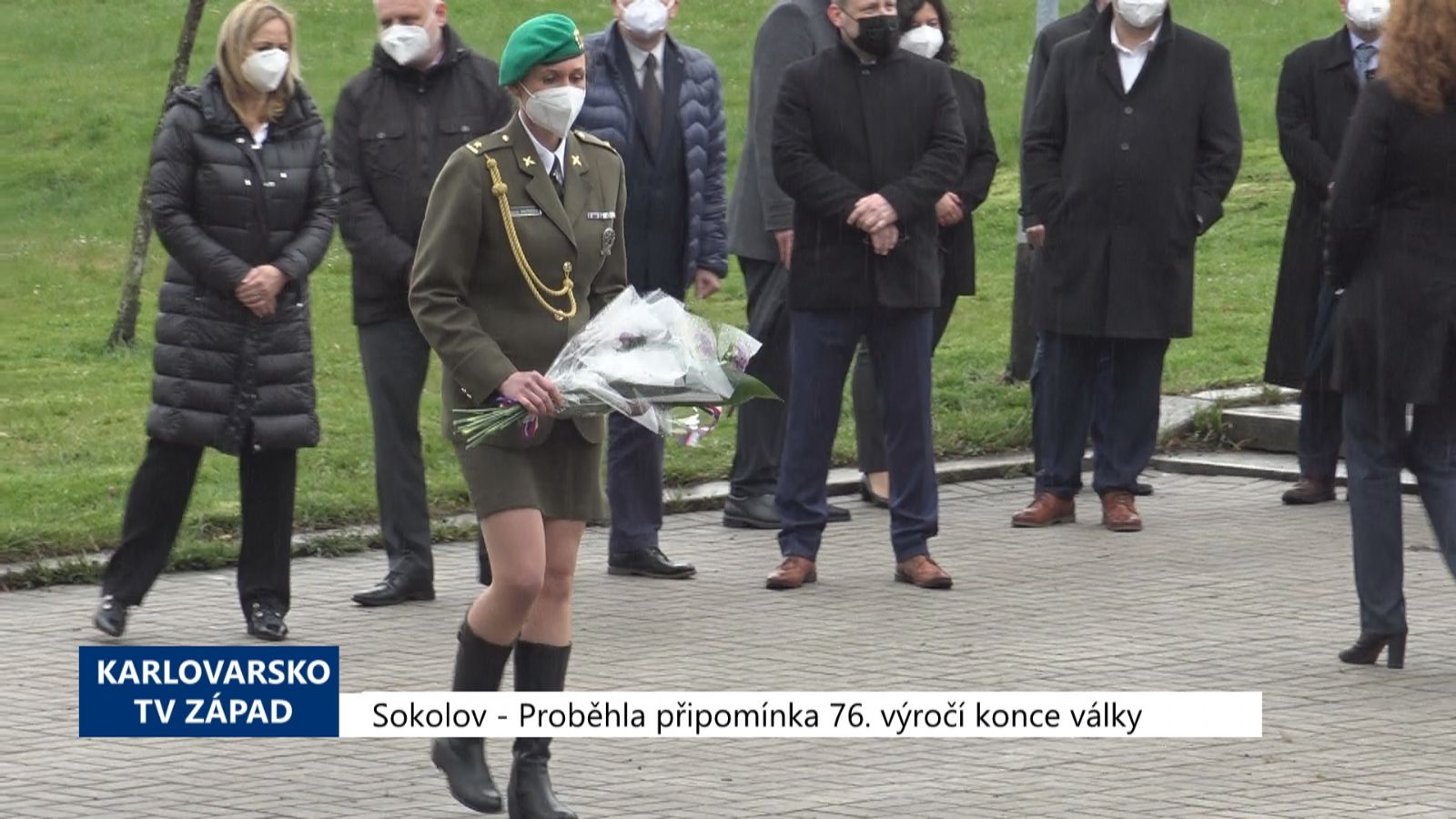 Sokolov: Proběhla připomínka 76. výročí konce války (TV Západ)