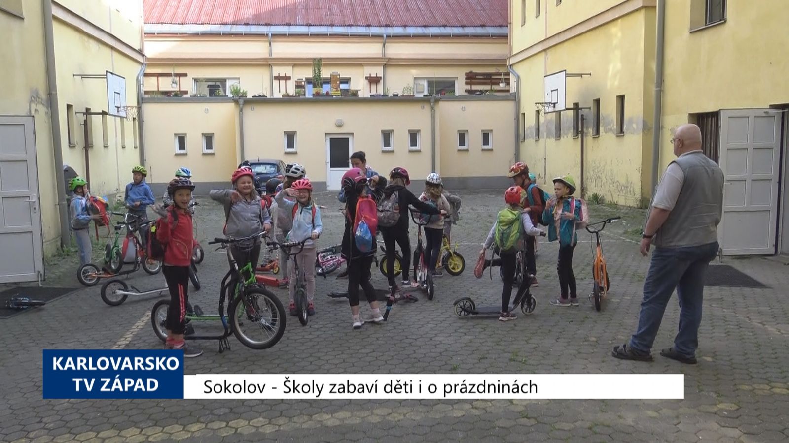 Sokolov: Školy zabaví děti i o prázdninách (TV Západ)	