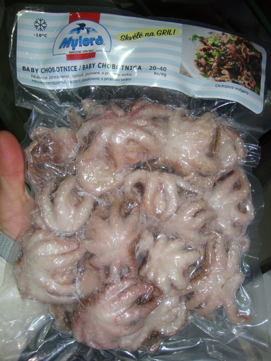 SVS nařídila stáhnout z prodeje zmražené chobotnice. Obsahovaly nadlimitní množství kadmia