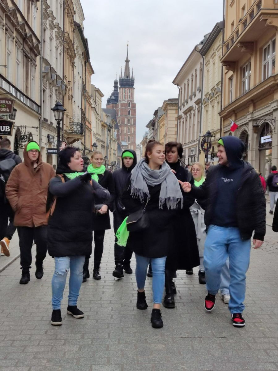 Žáci si užívají Erasmus v Polsku