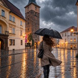Na oslavy 28. října se v Plzni ochladí. Večerní Průvod světel by měl být bez deště