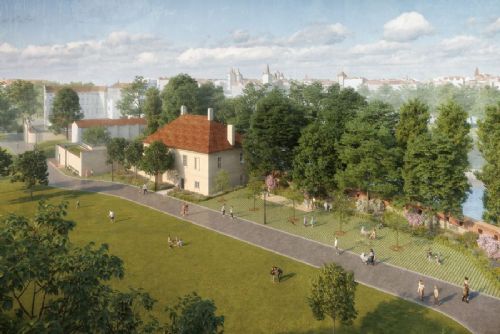 Park Kampa se dočká nového osvětlení. Jeho revitalizace se chystá na rok 2027