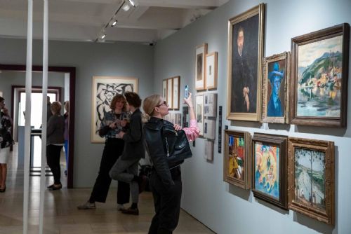 Masné krámy hostí výstavu umění, které obklopovalo Franze Kafku 