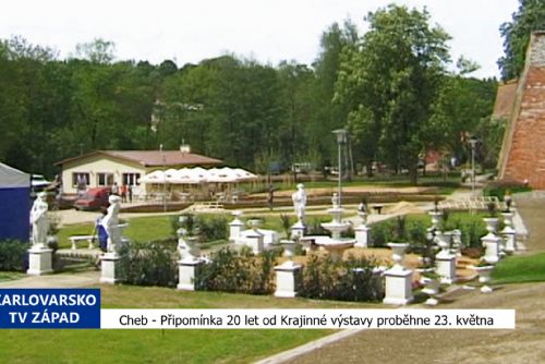 Cheb: Připomínka 20 let od Krajinné výstavy proběhne 23. května (TV Západ)