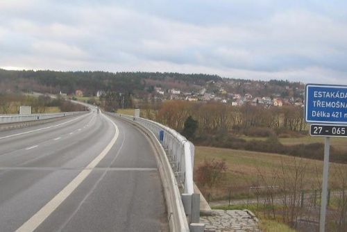 Estakádu u Třemošné na I/27 čeká oprava, v květnu přijde úplná uzavírka