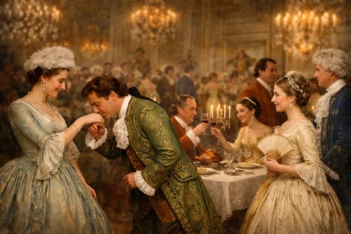 Jak se zdravilo, stolovalo i mluvilo ve společnosti? Nebílovy zvou na cestu do světa etikety