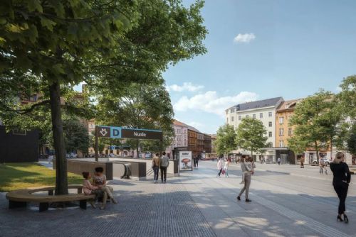 Metro D v Nuslích změní náměstí Bratří Synků i Otakarovu. Prověřují se demolice domů