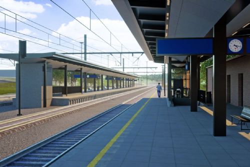 Na trati na Domažlice začala velká modernizace. Přinese troleje i podchod v Nýřanech