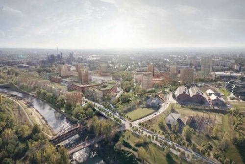 Ostrava mění brownfield na moderní čtvrť Žofinka!