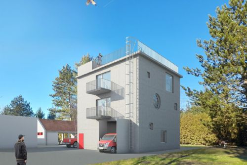 Plzeňský kraj uvolnil 12 milionů, v Třemošné začala stavba výcvikového objektu pro hasiče