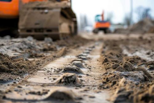 Židlochovice: Začala stavba prvního kruhového objezdu u mostu přes Svratku