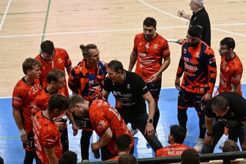Talent Plzeň doma porazil dosud vedoucí Nové Veselí 29:23 a napravil remízu s Lovosicemi