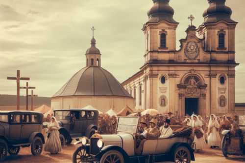 Historická auta, holubi míru a svatohostýnské požehnání: Poutní slavnost plná překvapení!