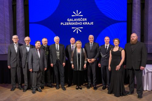 Ocenění hrdinů a kulturních ikon na Galavečeru Plzeňského kraje