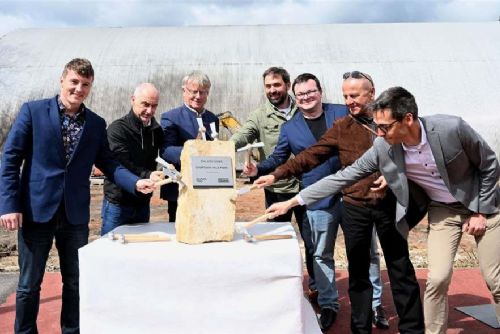 Písek zahájil stavbu nové sportovní haly s kapacitou 500 diváků