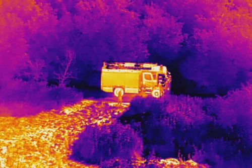 Plzeň nasadí termodrony proti lesním požárům