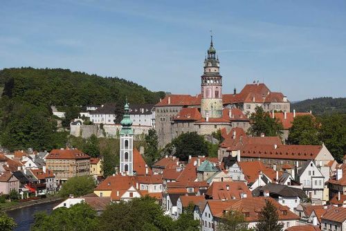 Český Krumlov mění turisty: Asiaté mizí, Němci přicházejí
