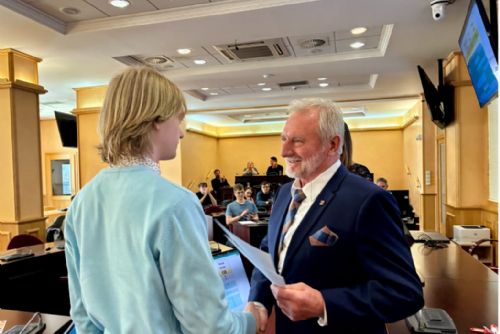 Gymnazistou roku Plzeňského kraje se stal Štěpán Stichenwirth z Klatov